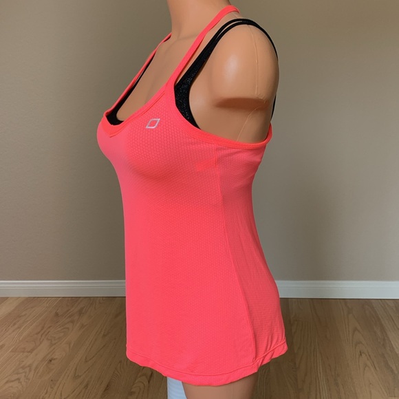 NWT- Lorna Jane Dion Mesh Excel Tank- Neon Sherbert - Picture 3 of 7